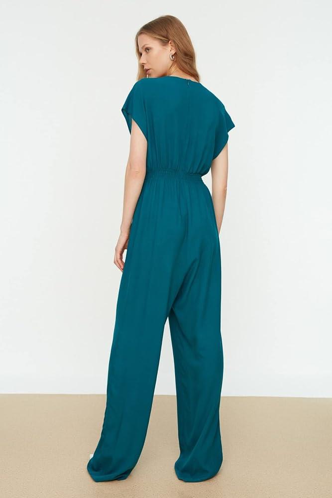 Milla’s Teal Jumpsuit