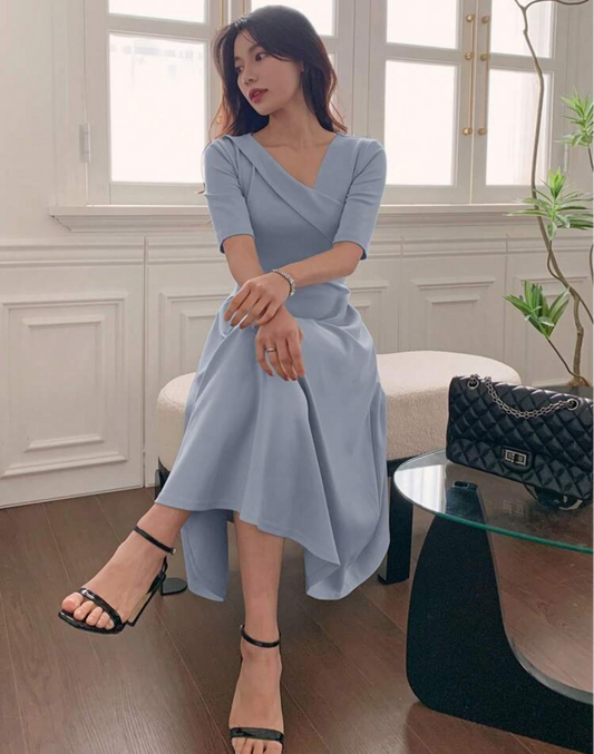 SHEIN Dazy Ice Blue Dress
