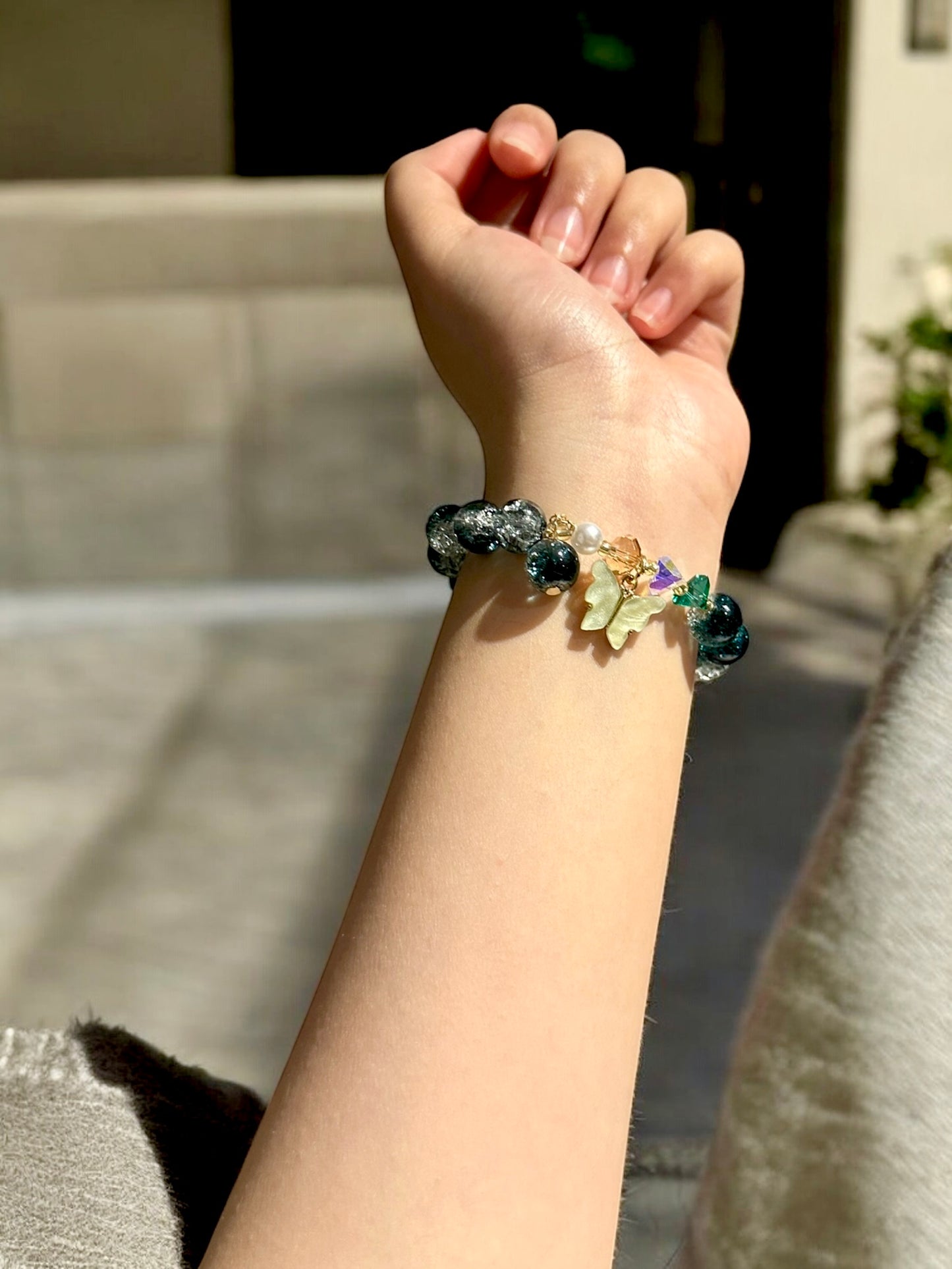 Butterfly Crystal Bracelet