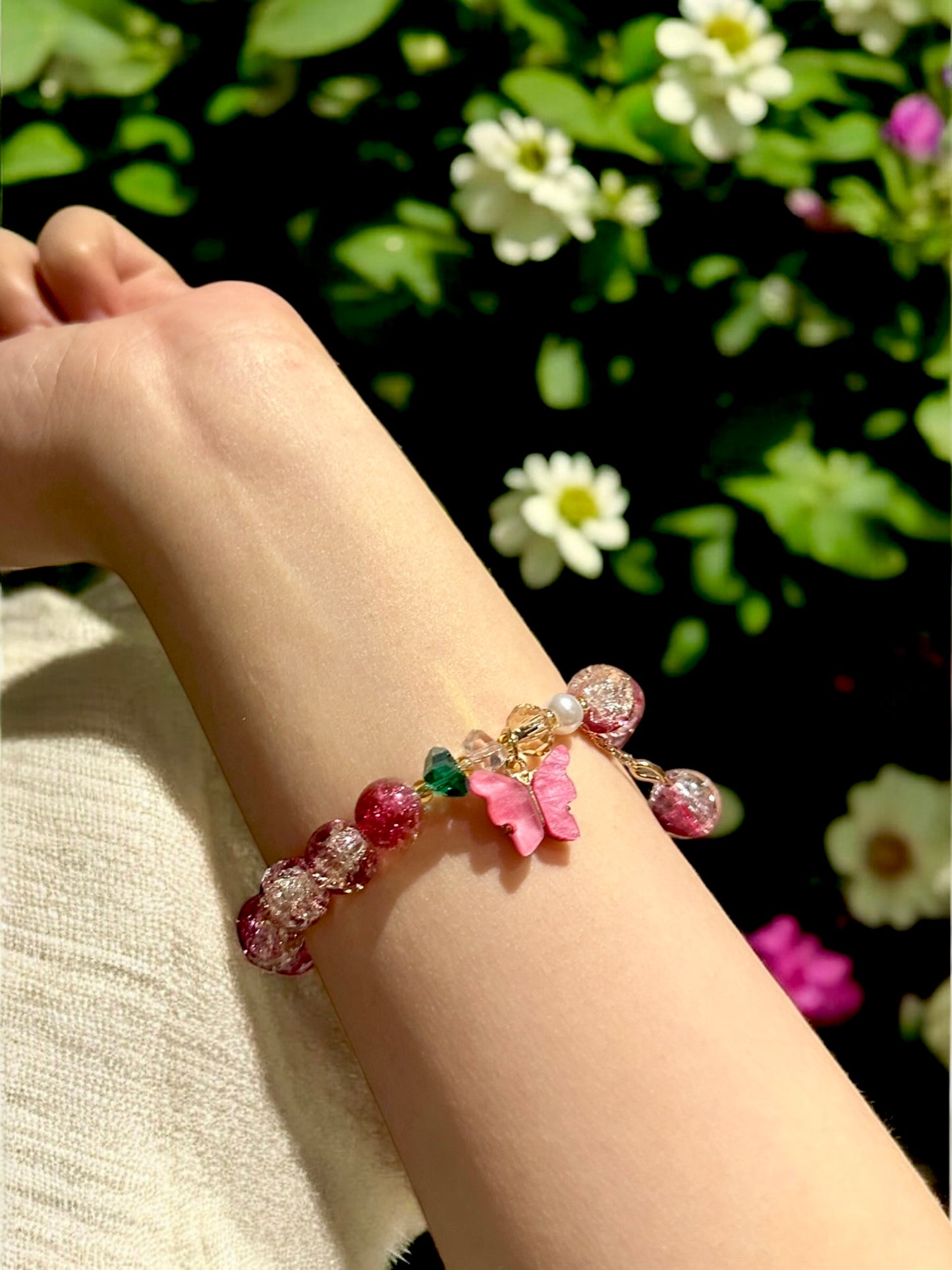 Butterfly Crystal Bracelet