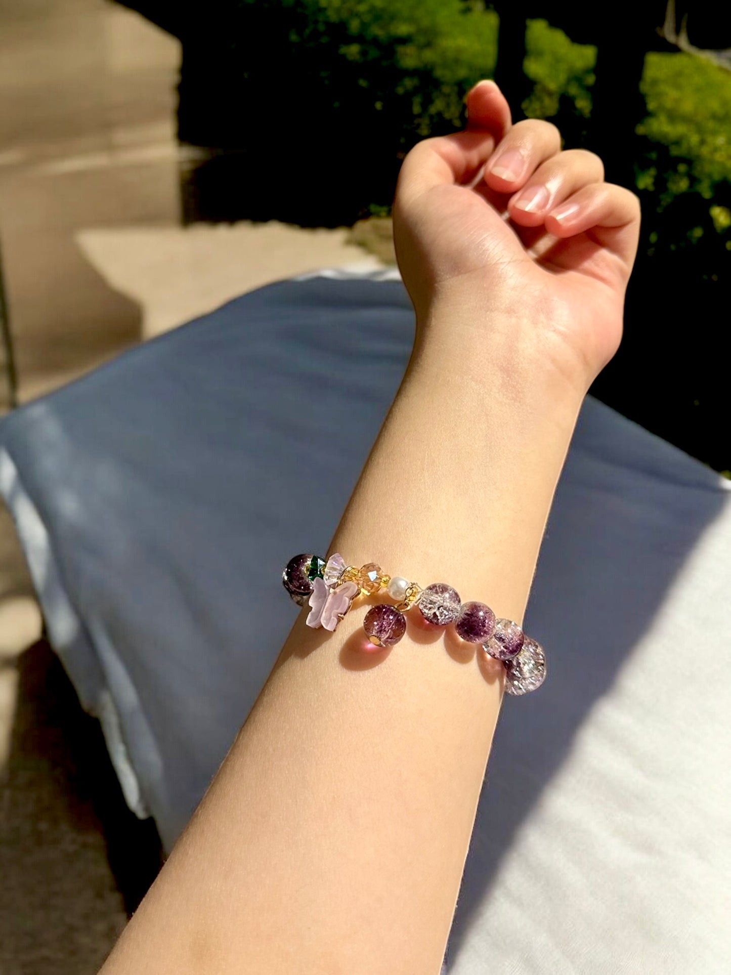 Butterfly Crystal Bracelet