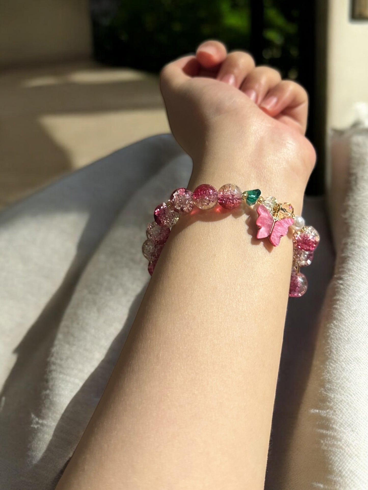Butterfly Crystal Bracelet