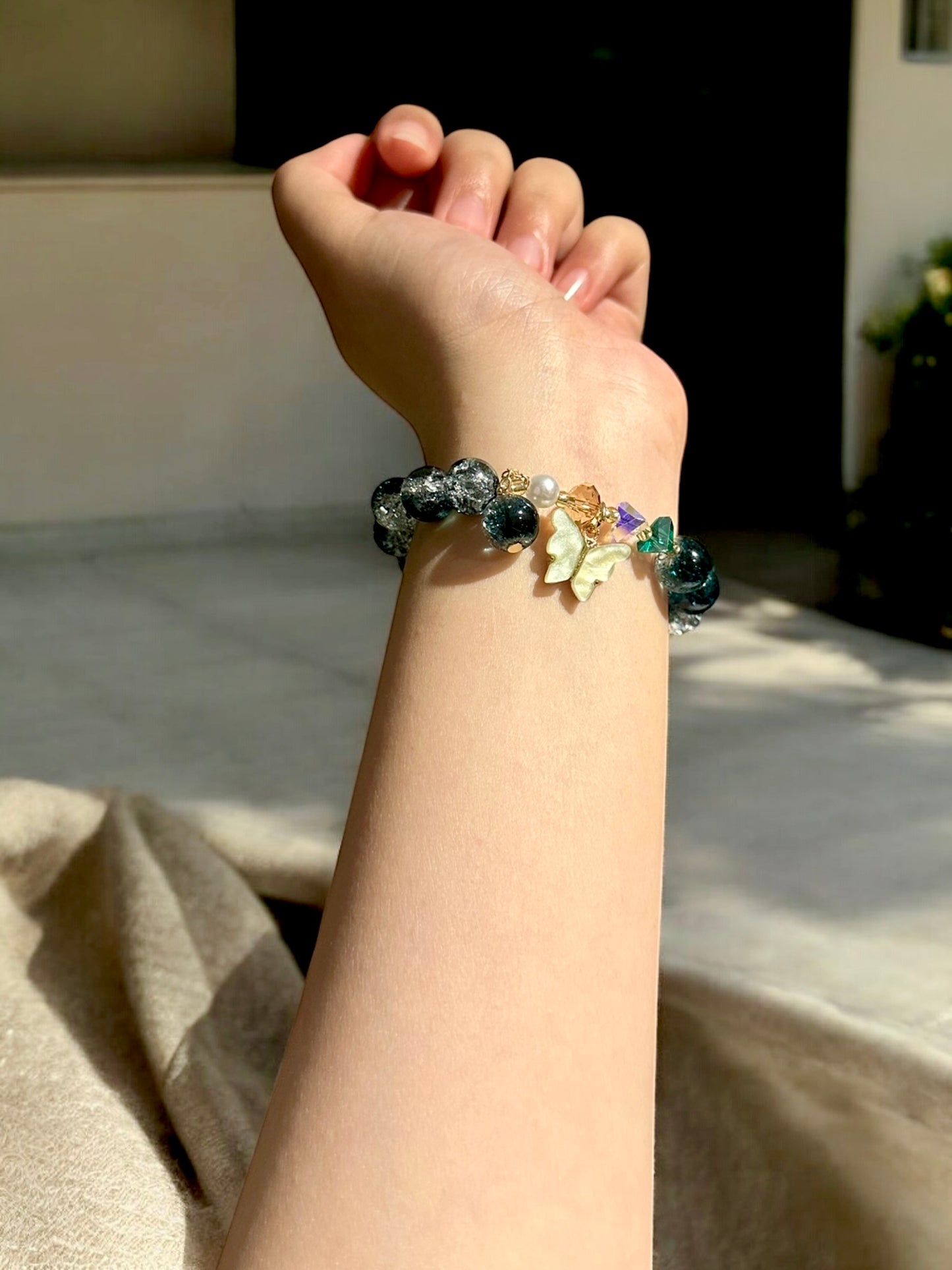 Butterfly Crystal Bracelet