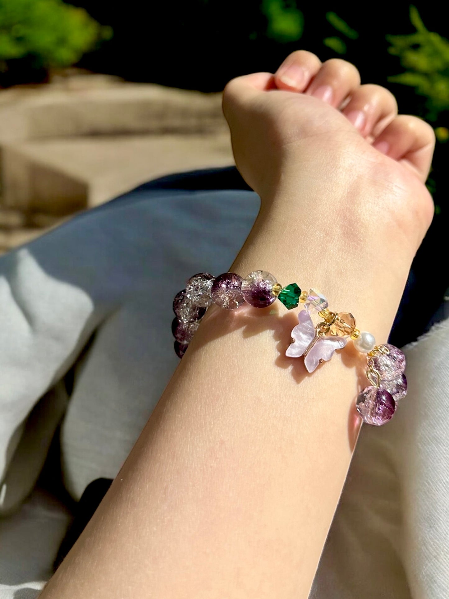 Butterfly Crystal Bracelet