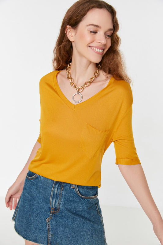 Basic Yellow Tee