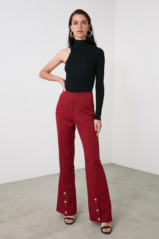 Milla’s Maroon Flare Pants